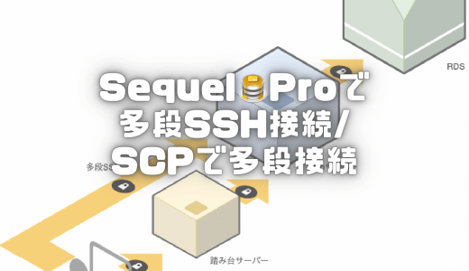SequelProで多段SSH接続/SCPで多段接続