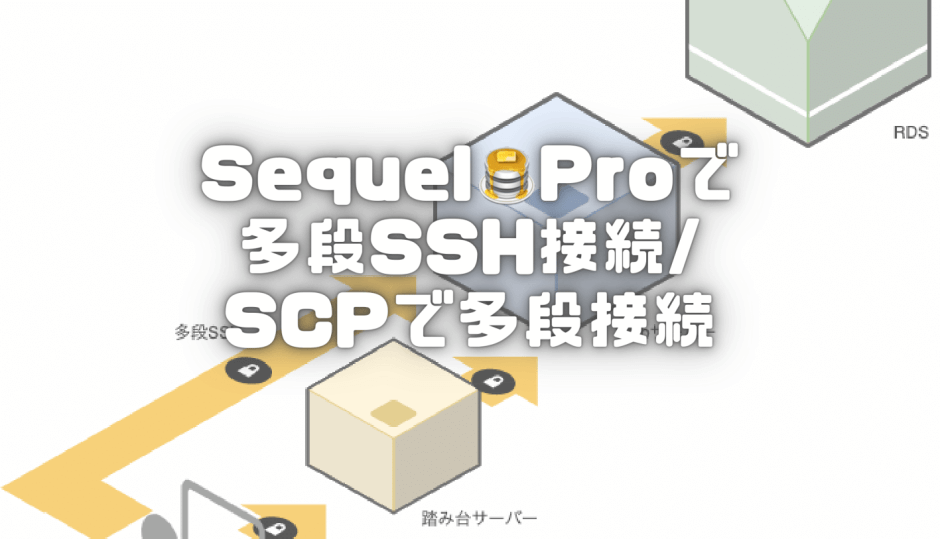 多段SSH接続SCPで多段接続